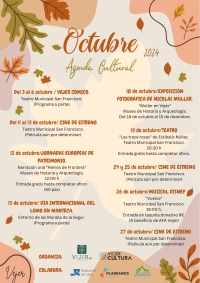 Programación cultural de Octubre