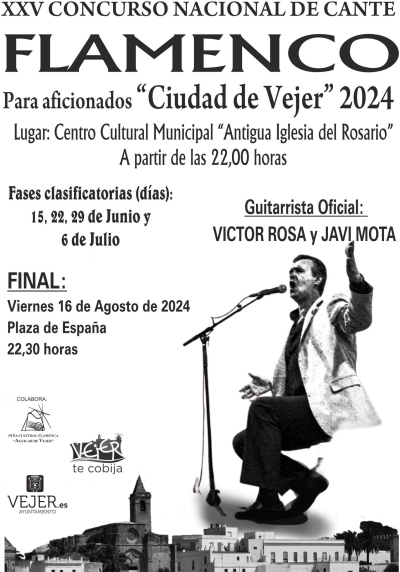 XXV Concurso Nacional de Cante Flamenco para Aficionados