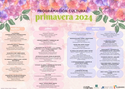 Programación Cultural Primavera