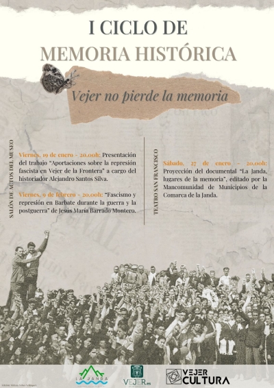 I Ciclo de Memoria Histórica &#039;Vejer no pierde la memoria&#039;